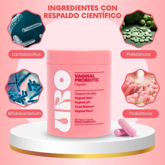 URO VAGINAL PROBIÓTICO: Recupera tu equilibrio íntimo y vuelve a sentirte segura 💖